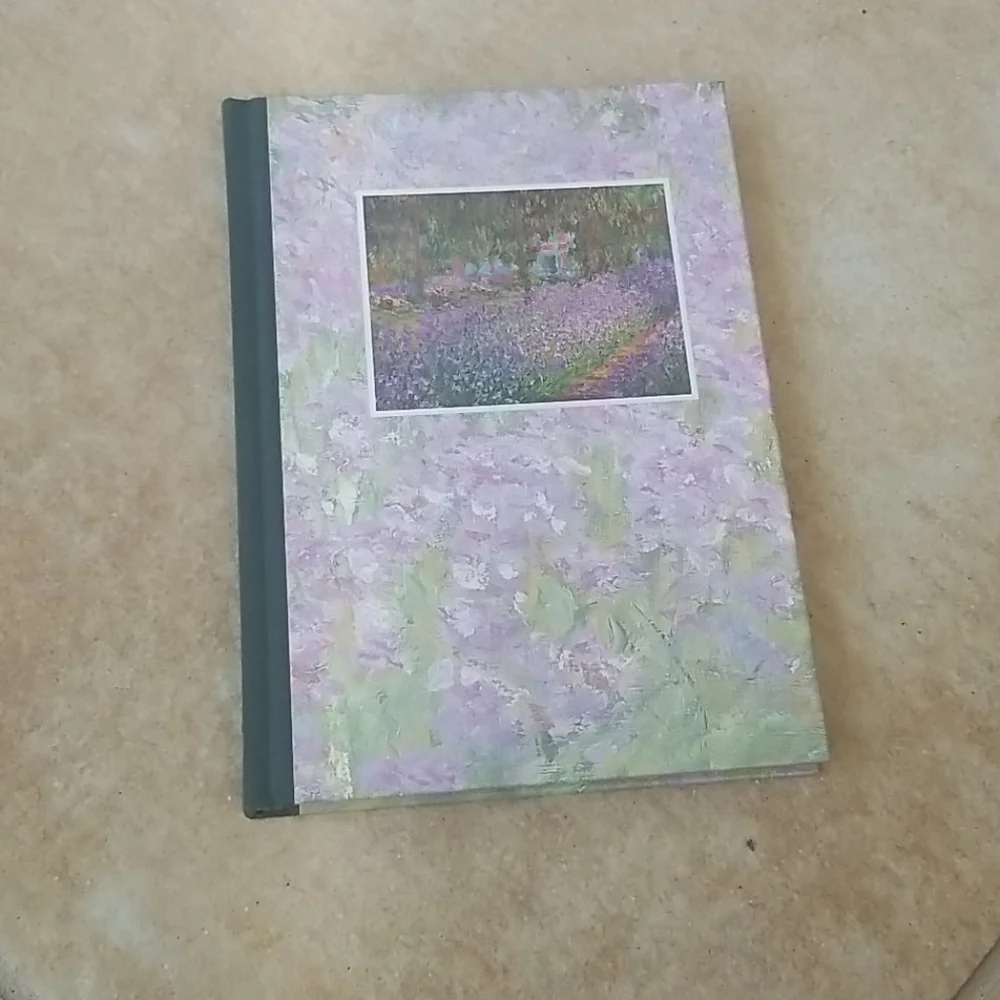 Monet Garden at Giverny journal